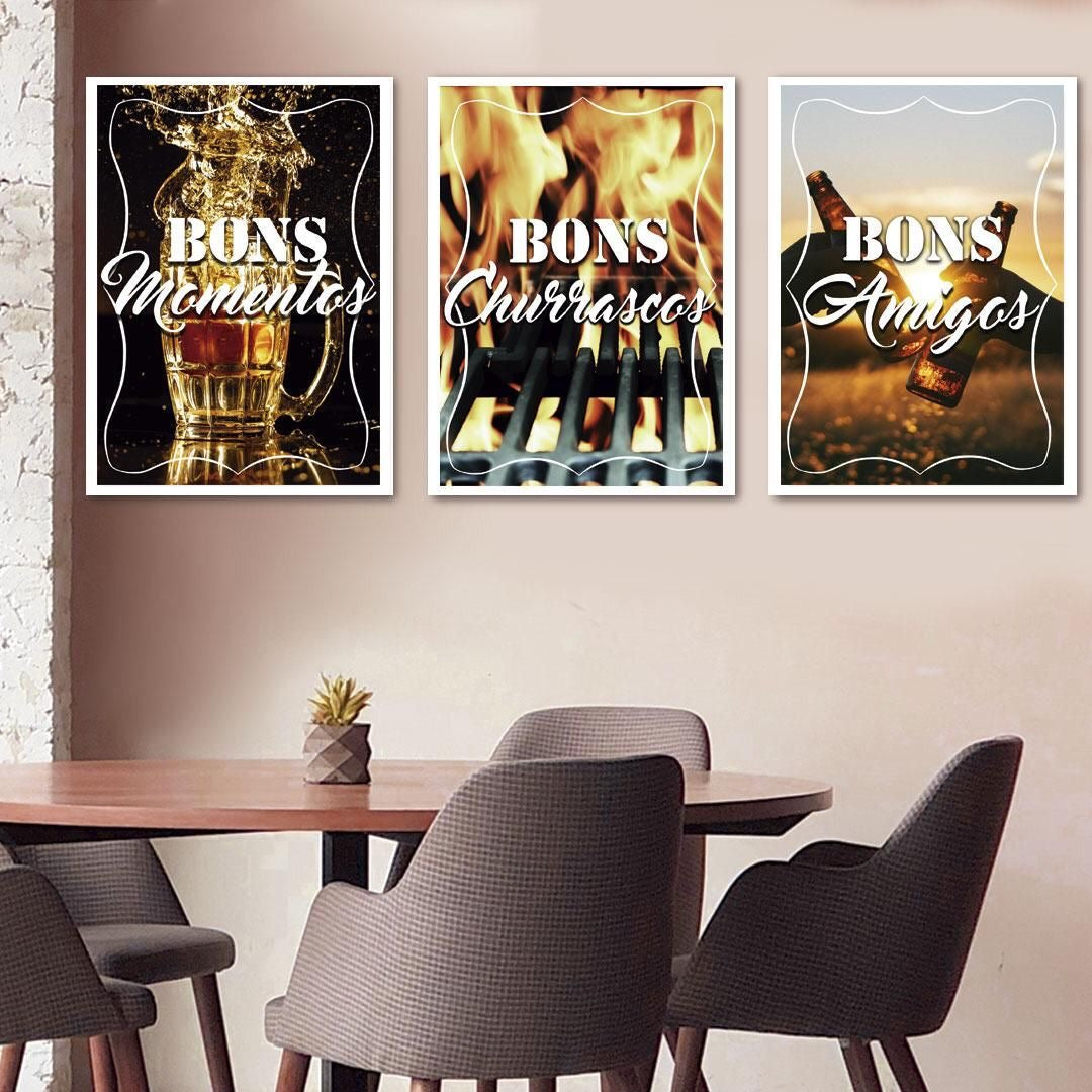 Kitchen Wall Art Triplet