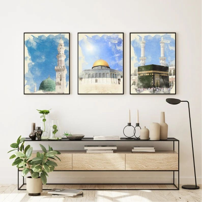 Islamic 3 Frames set