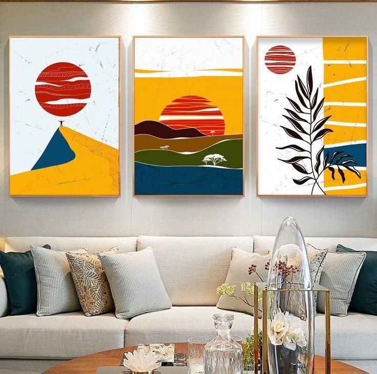 Modern Artwork Triplet