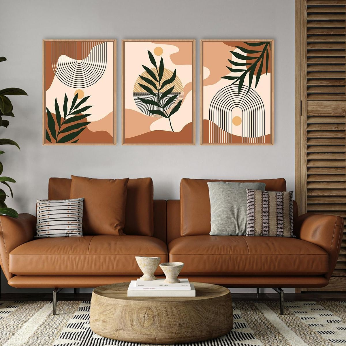 Abstract bohemian Line Artwork