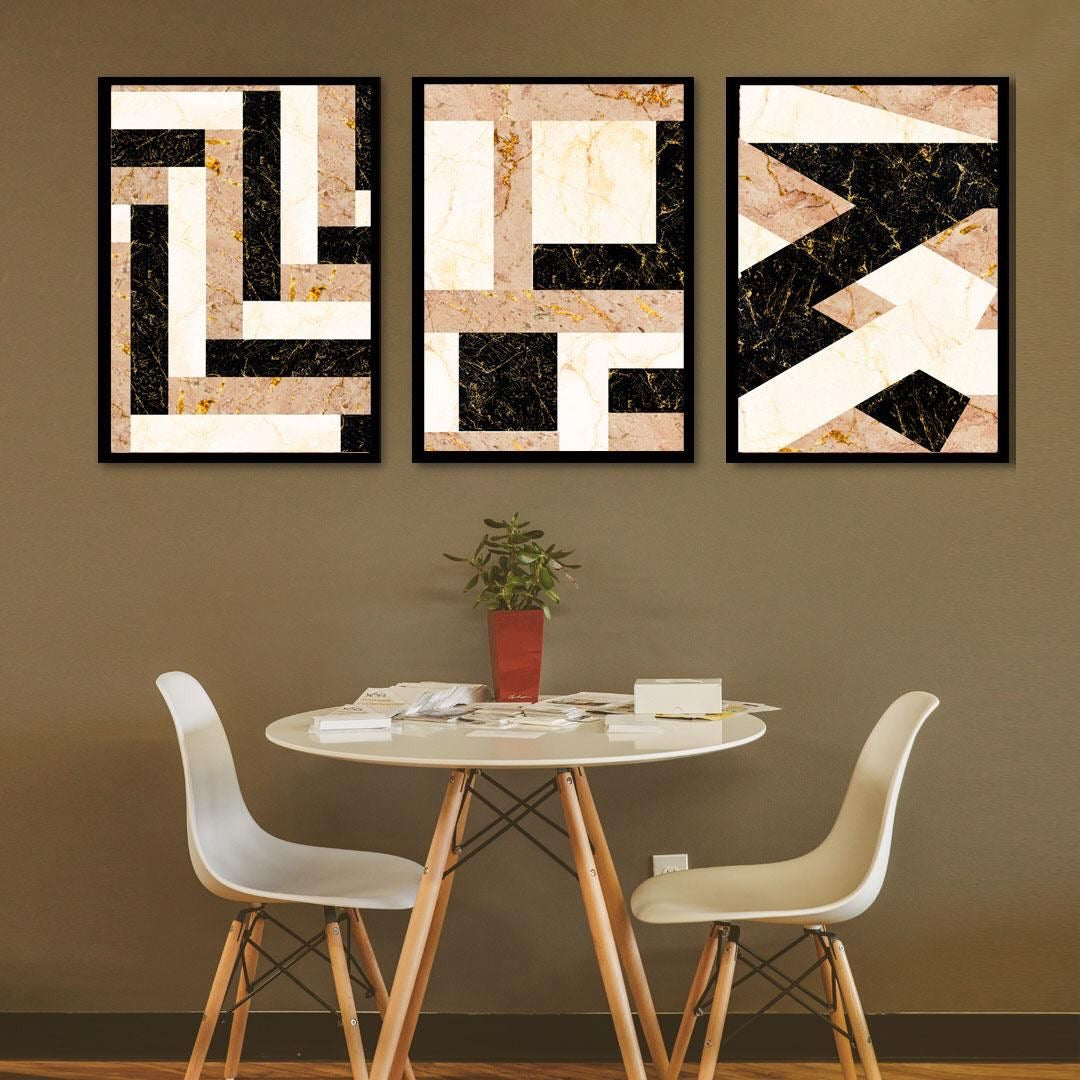 Modern Wall Art Triplet