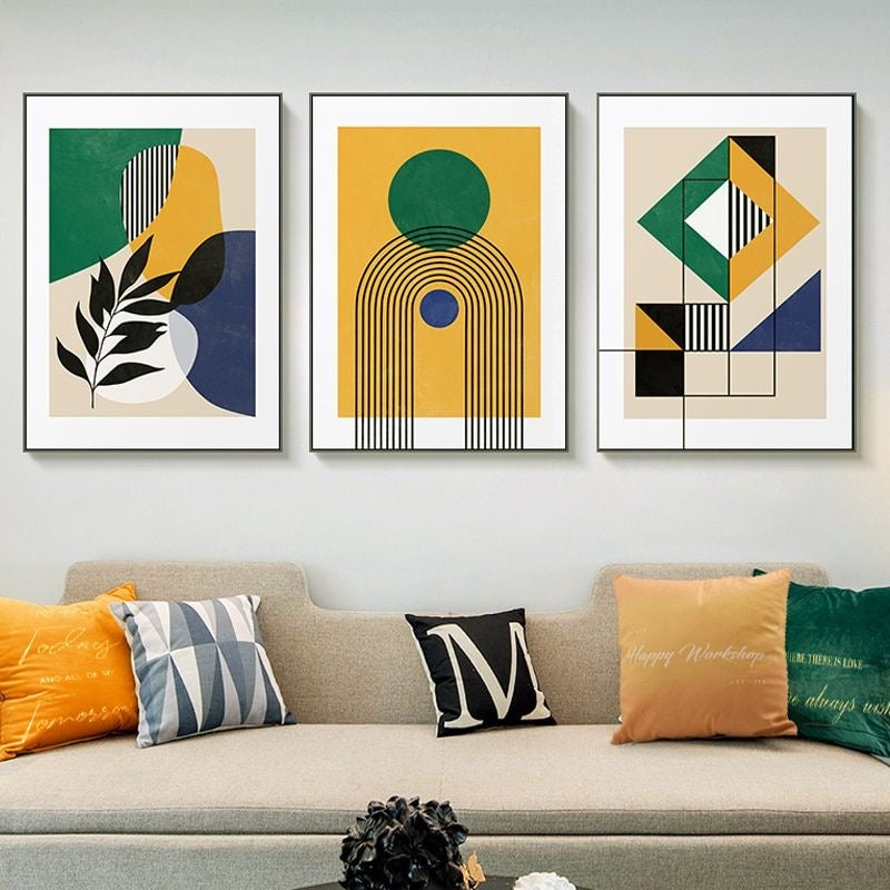 Abstract bohemian Line Artwork