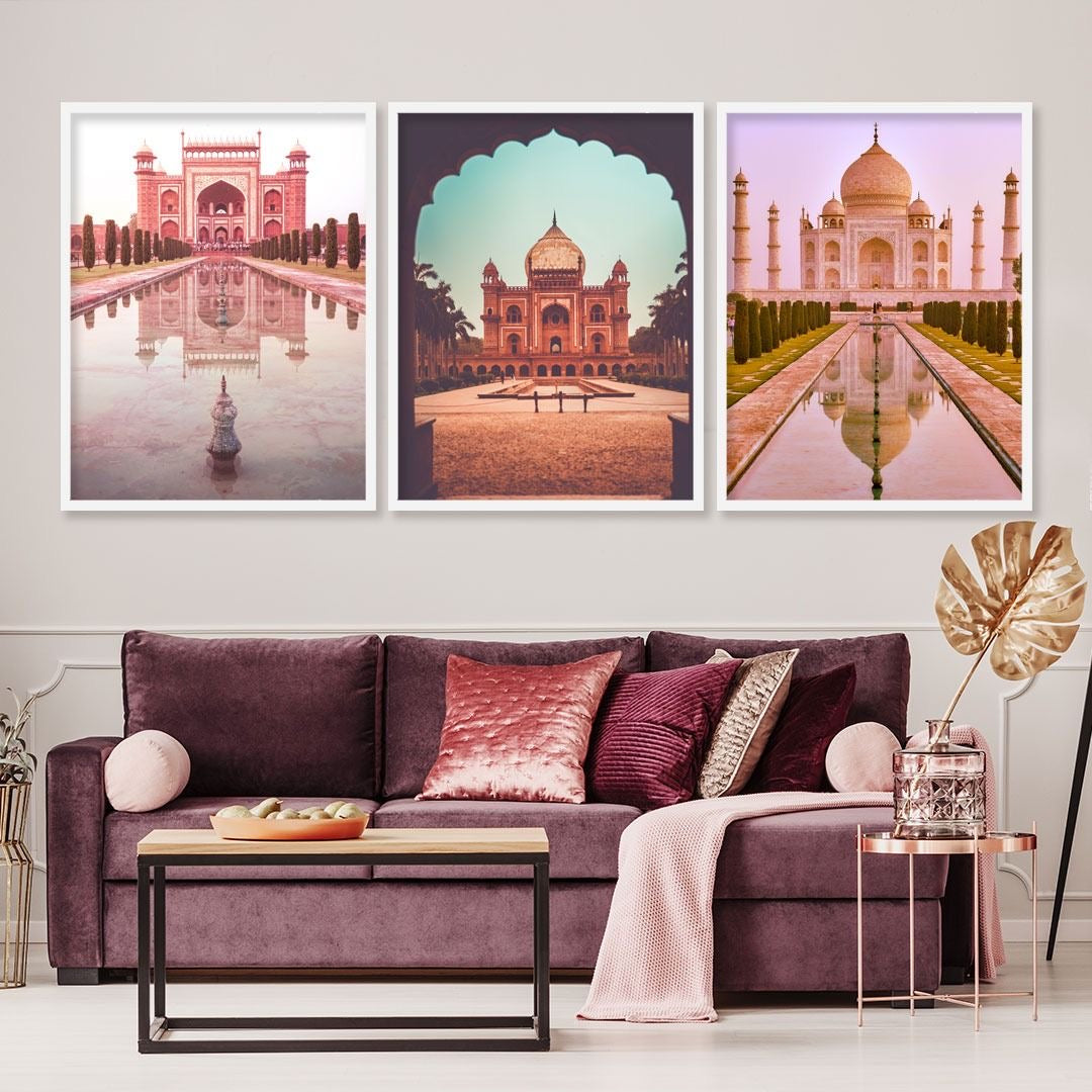 Historical Wall Art Triplet