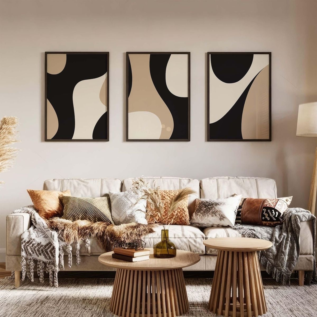 Modern Neutral Gallery Wall Art