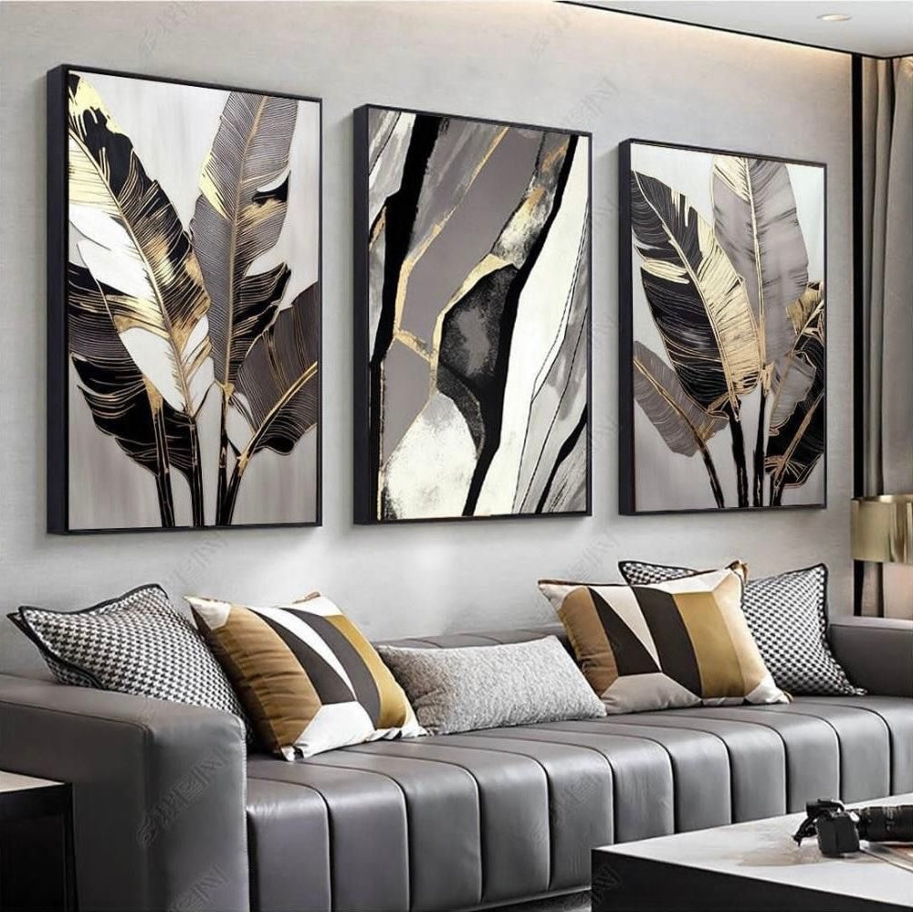 Abstract Wall Art Triplet