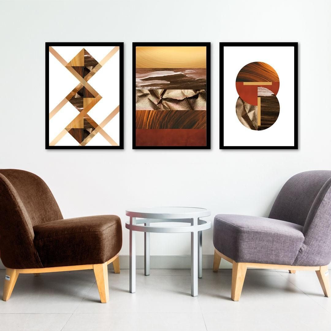 Modern Wall Art Triplet