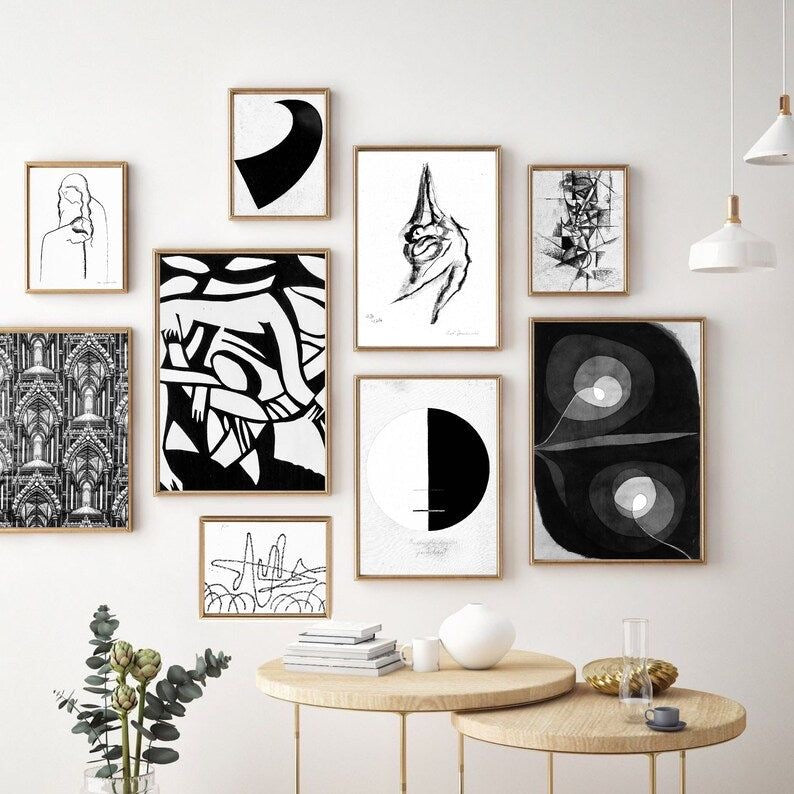 9 frames Abstract