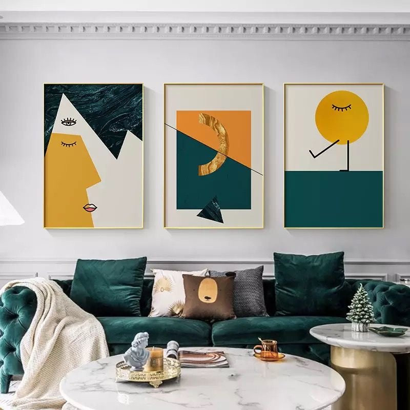 Modern Artwork Triplet
