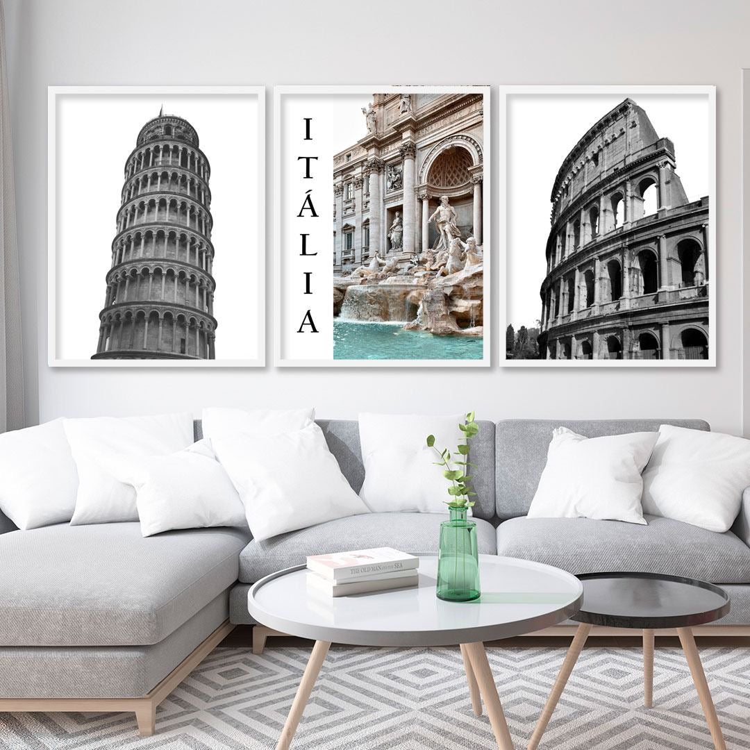 Italia Wall Art Triplet