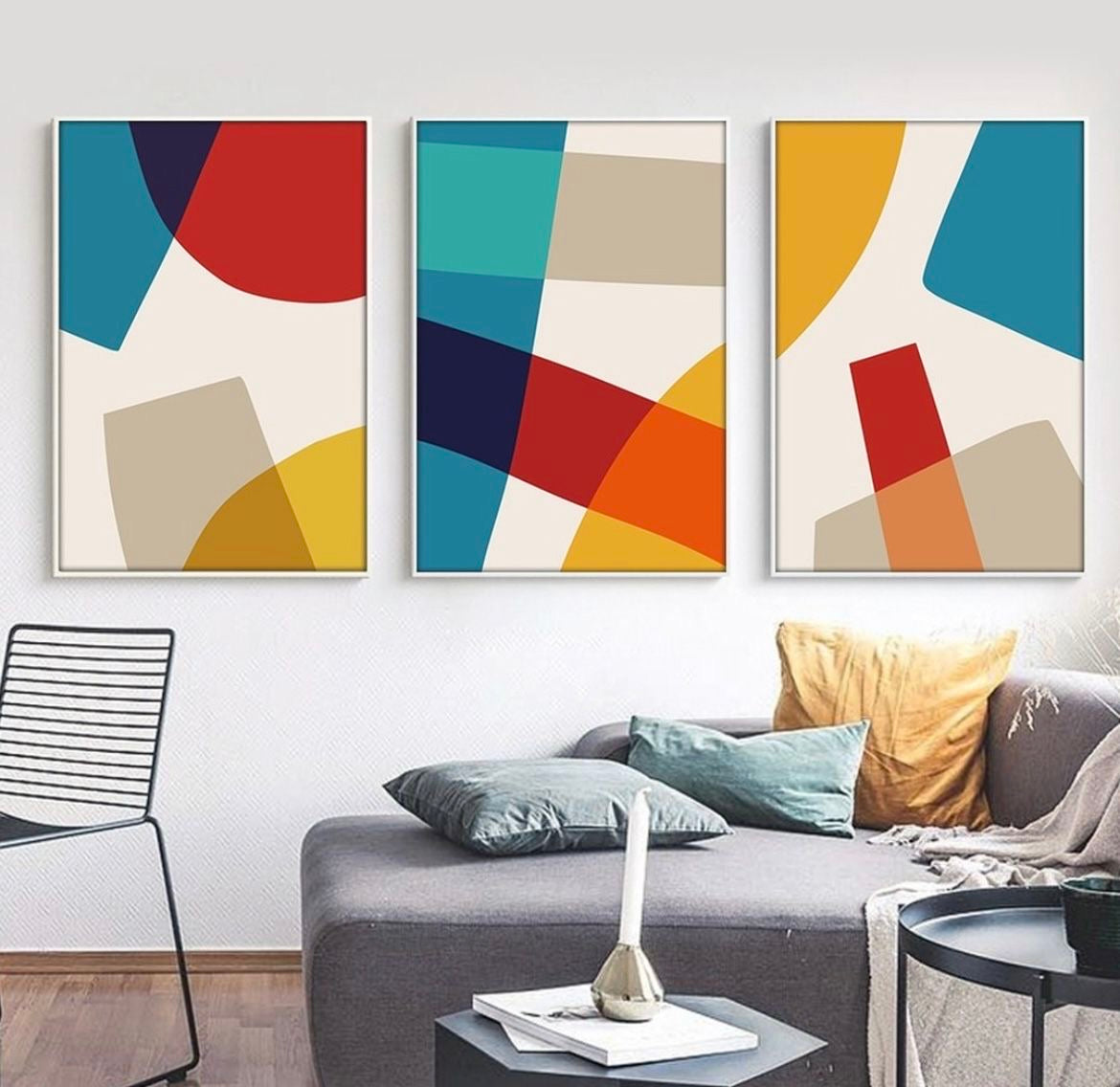 Abstract Artwork Triplet