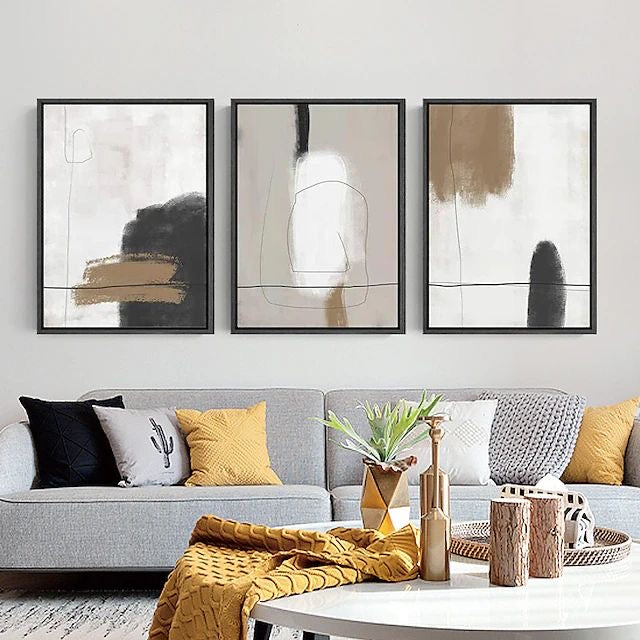 Abstract Wall Art Triplet