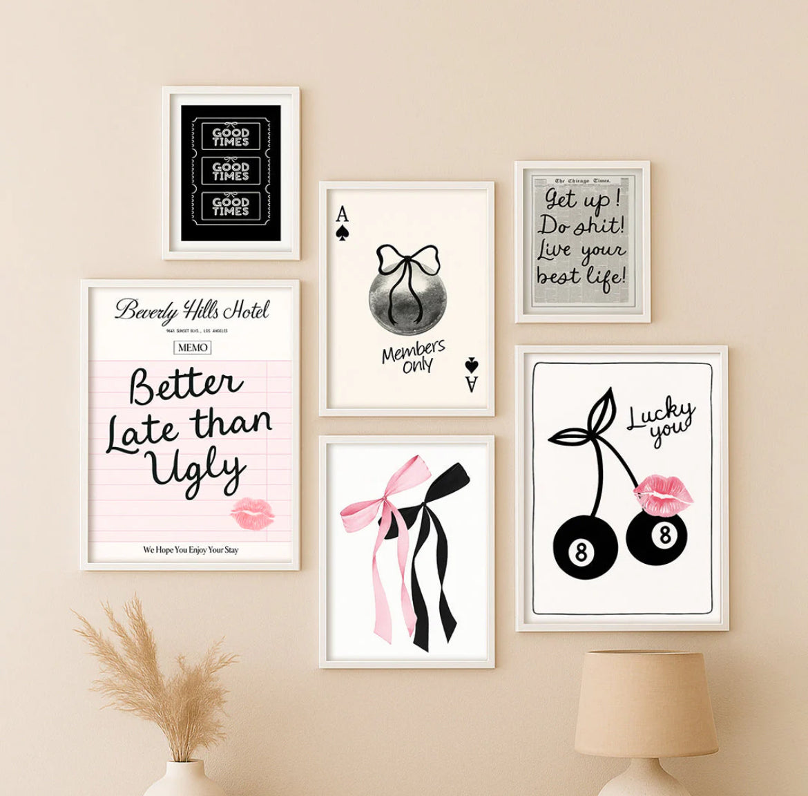 Glow Better - Set of 6Frames