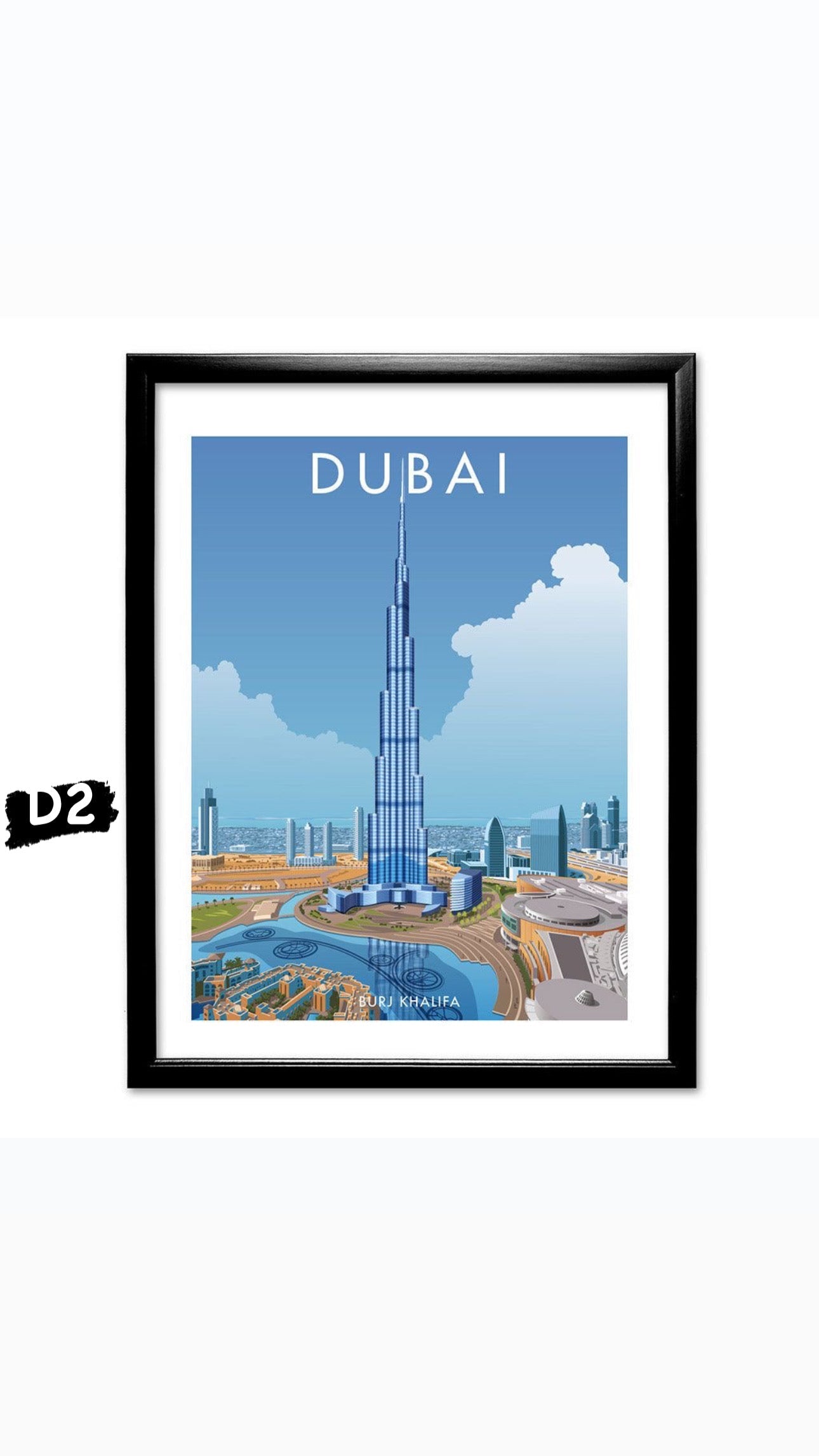 Dubai Wall Frames