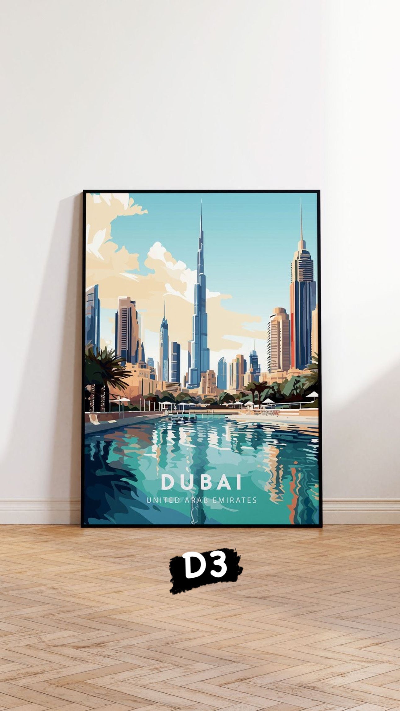 Dubai Wall Frames