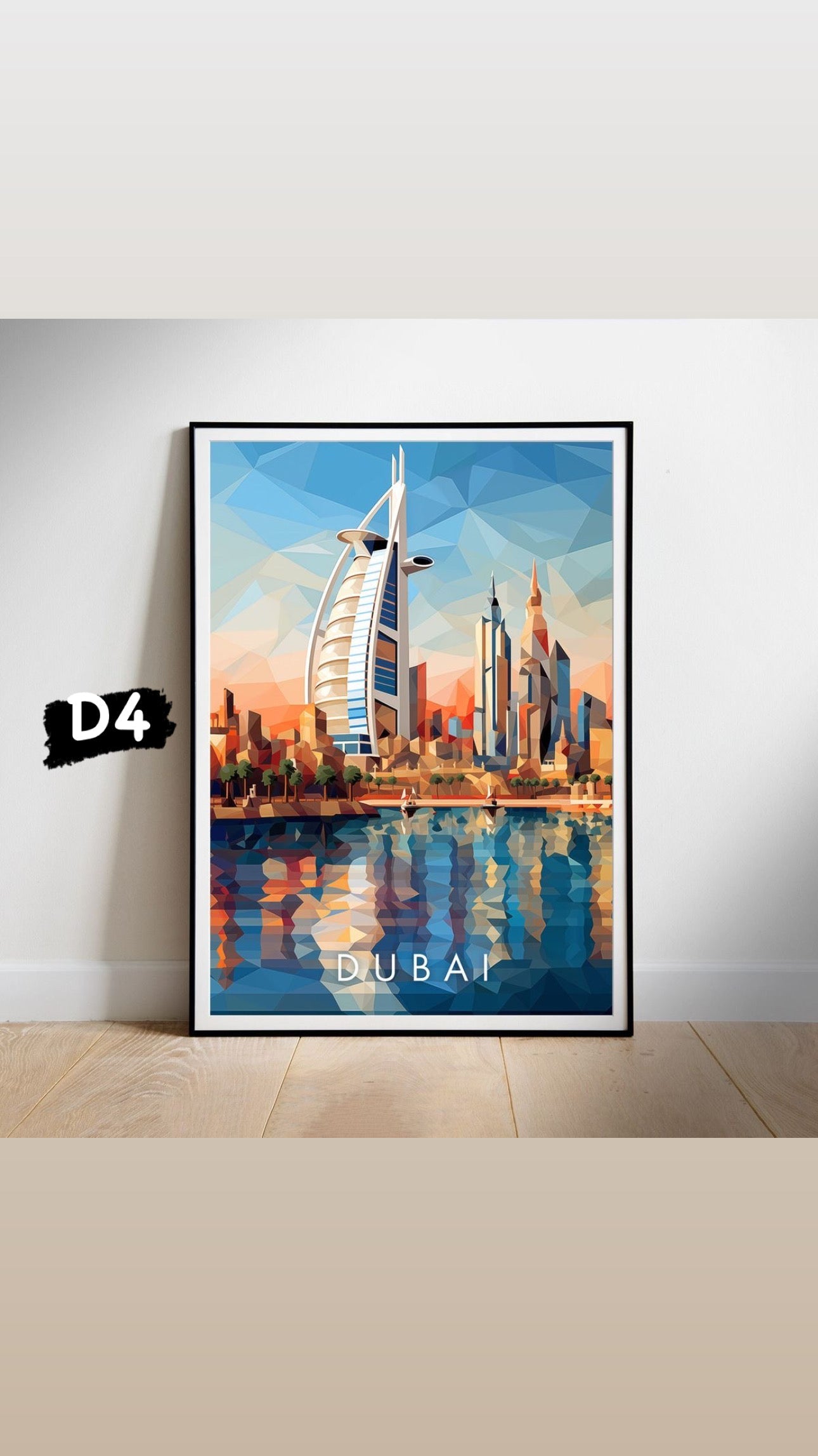 Dubai Wall Frames