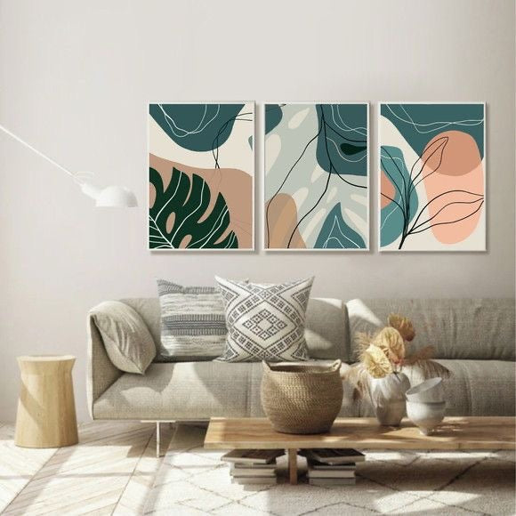 Abstract Wall Art Triplet