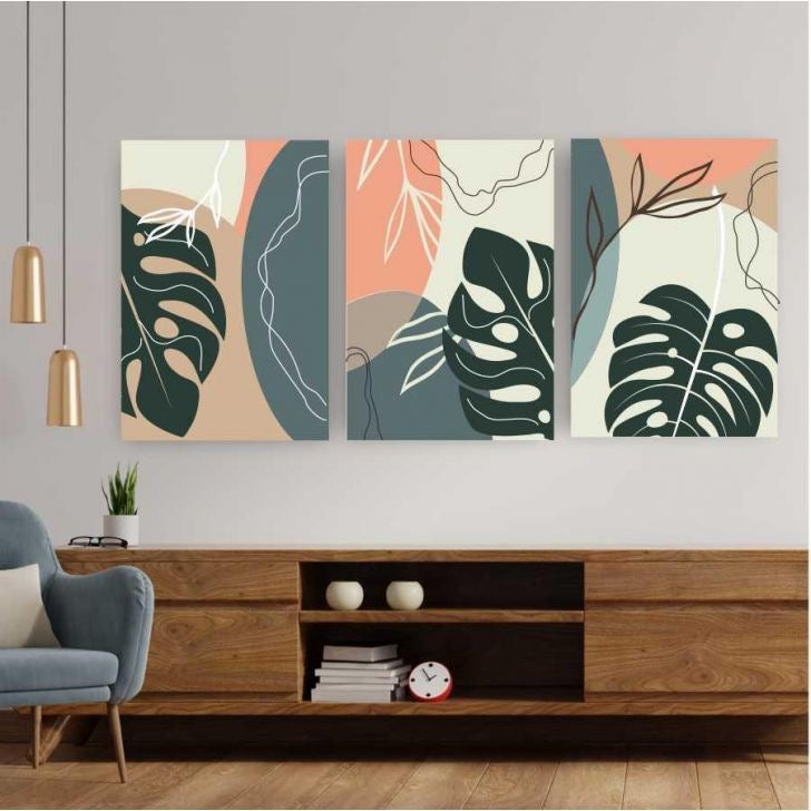 Abstract Wall Art Triplet