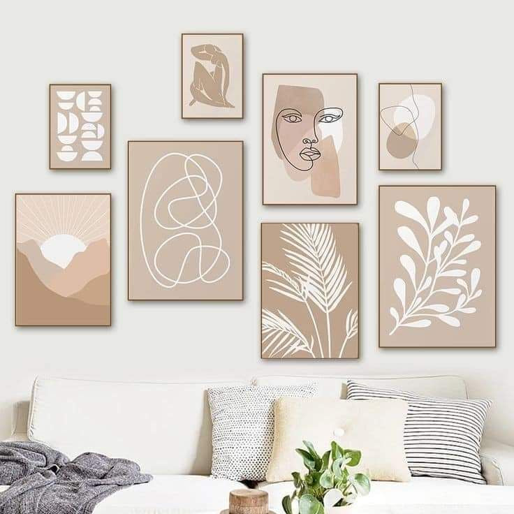 Abstract 8 Frames set