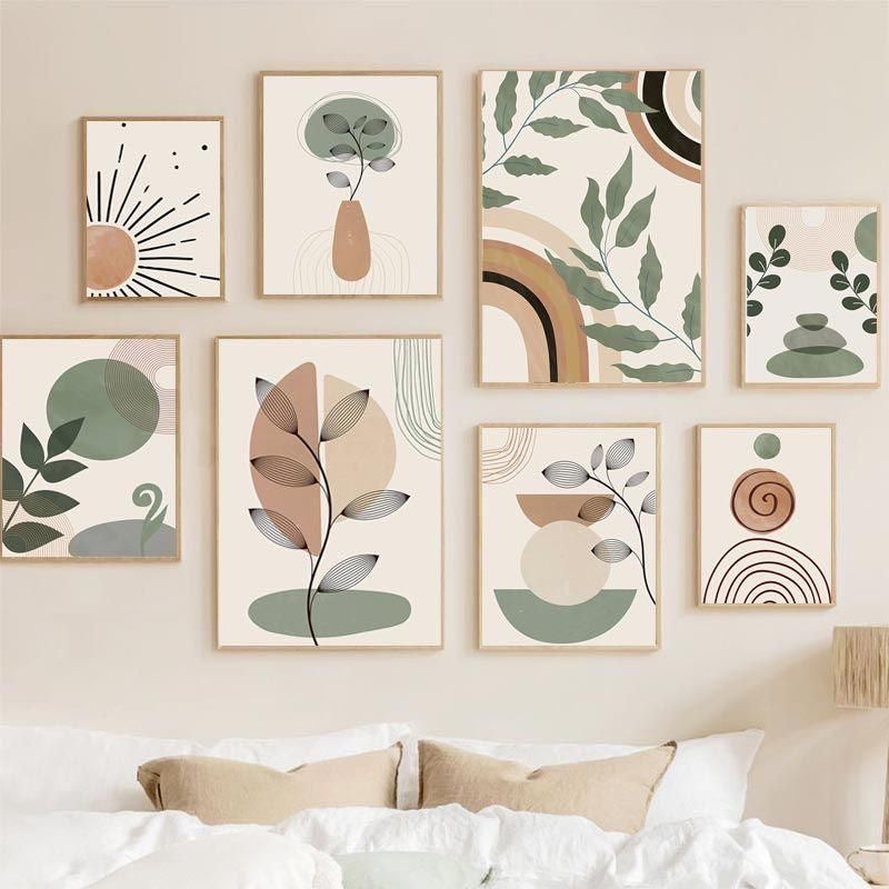 Abstract 8 Frames set