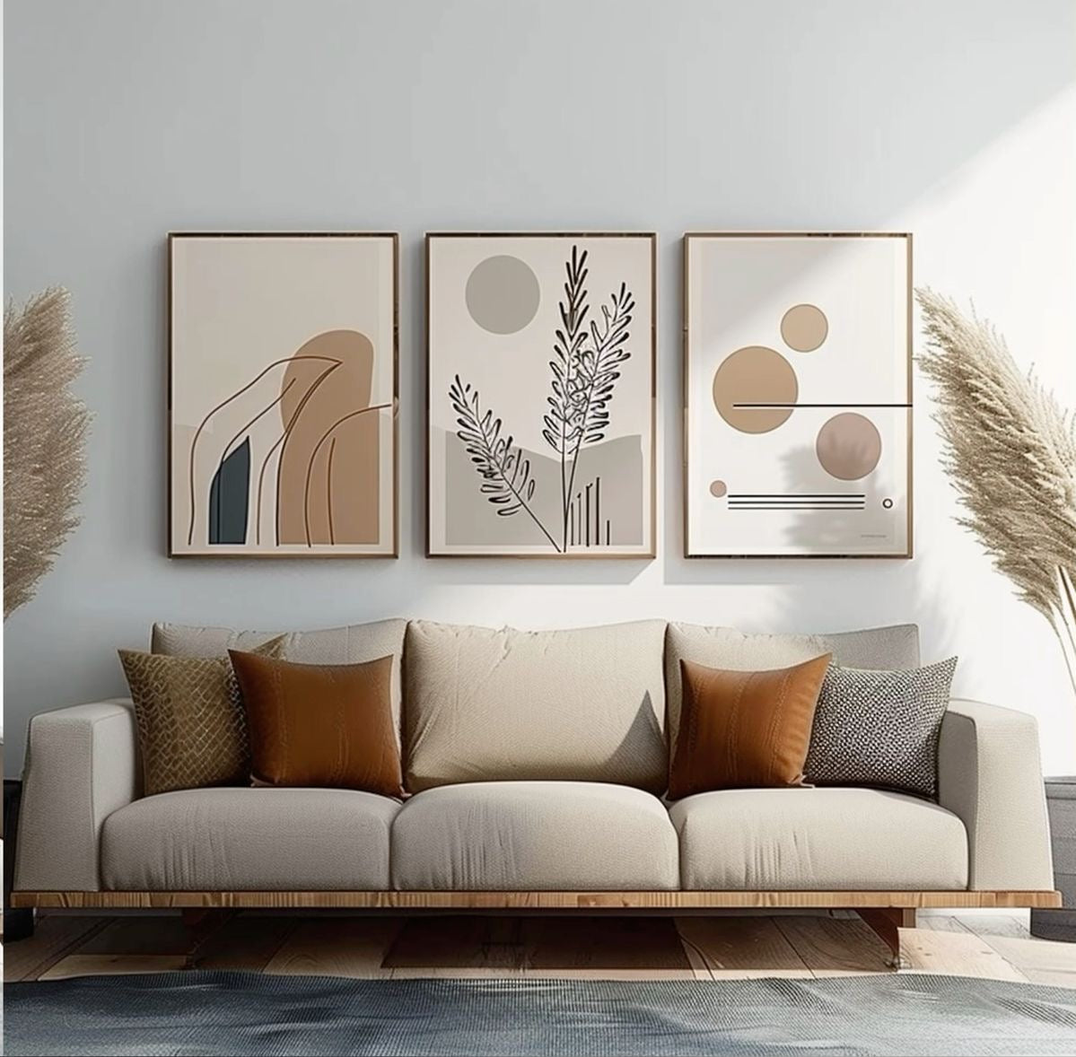 Abstract Wall Art Triplet