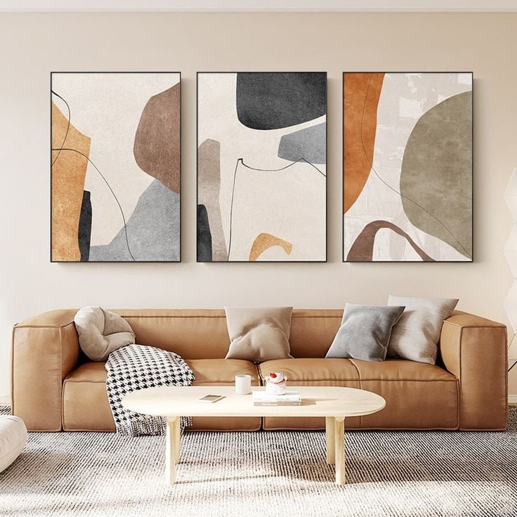 Abstract Wall Art Triplet