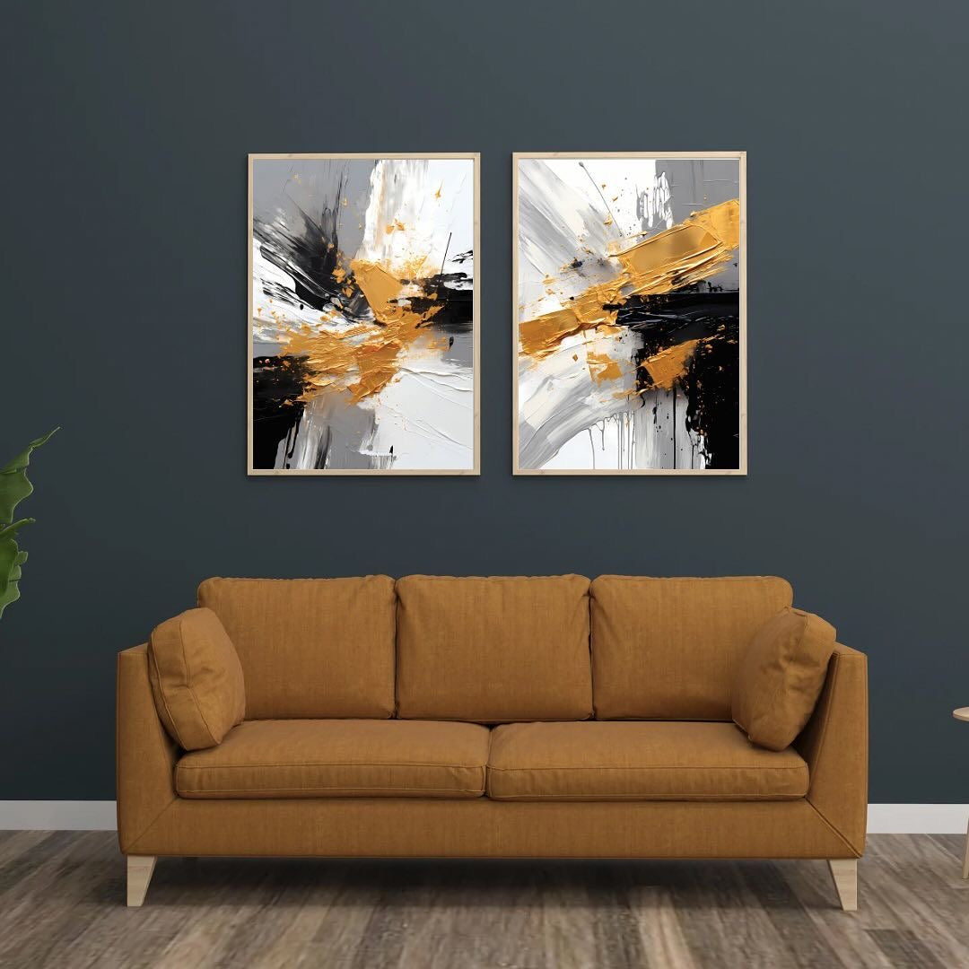 Modern Dou Wall Art