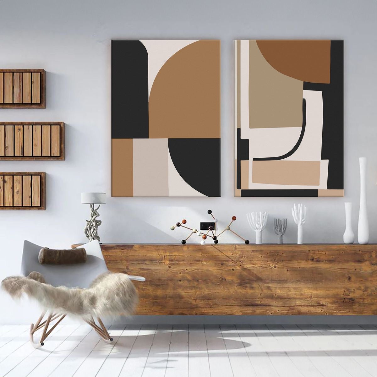 Abstract Duo Wall Art